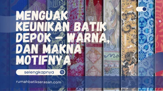 Menguak Keunikan Batik Depok – Warna, dan Makna Motifnya