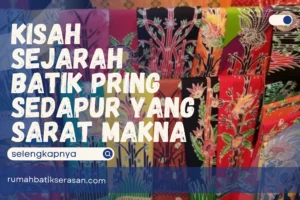 Kisah Sejarah Batik Pring Sedapur yang Sarat Makna